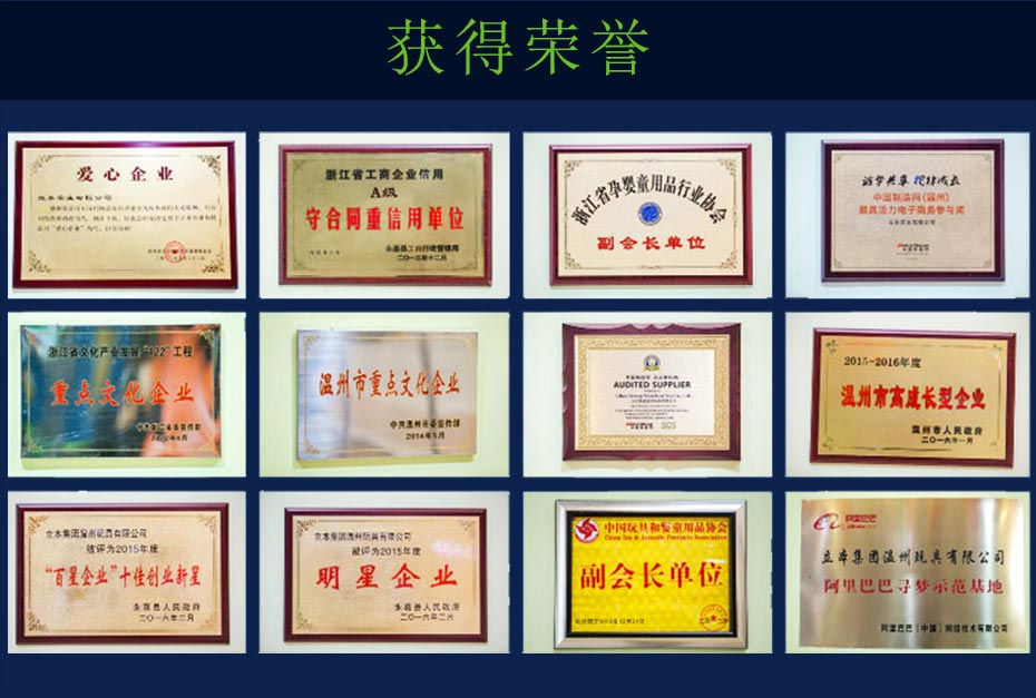 立本集團榮譽證書